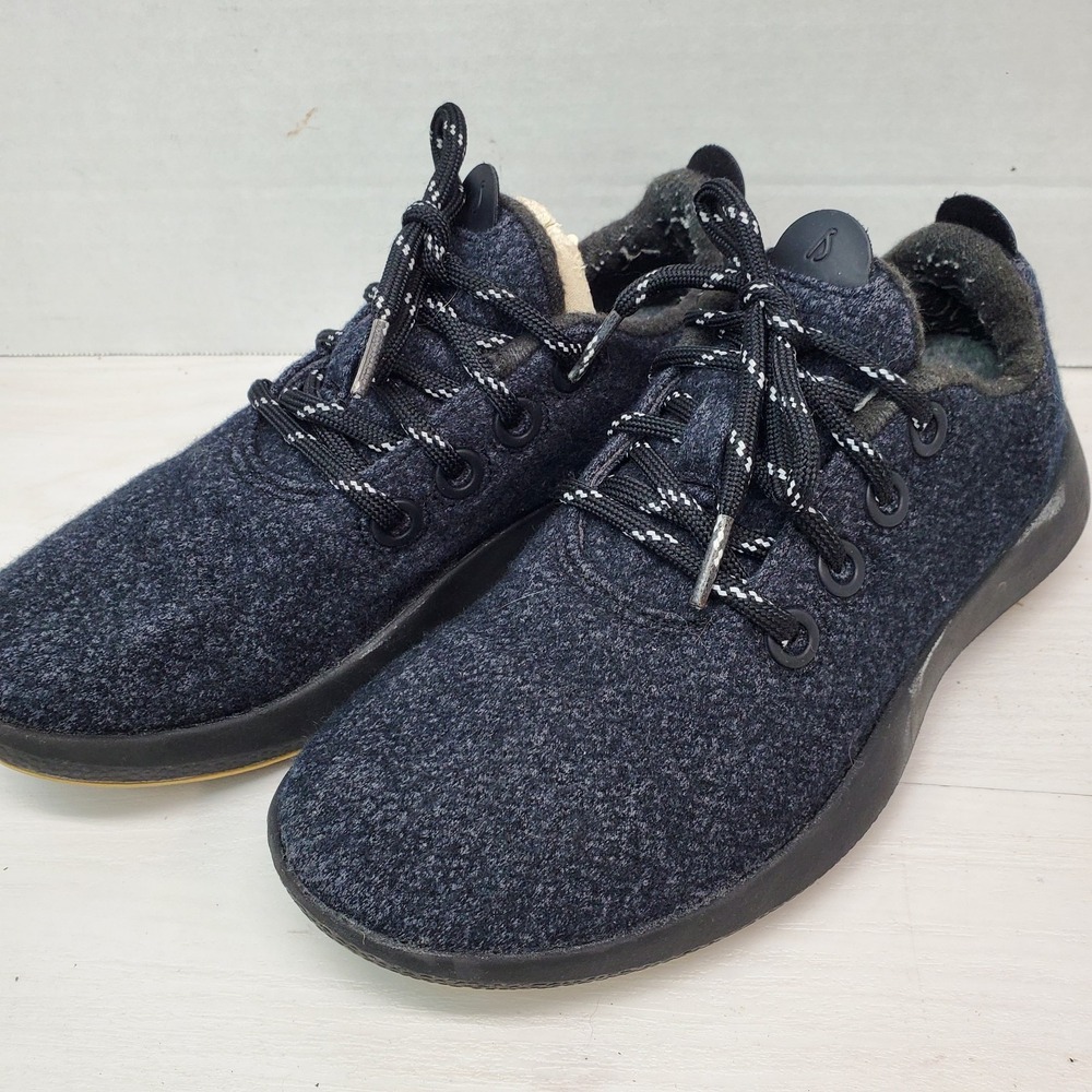 Allbirds Wool Running Men's Size 7W Gray‎ Lightweight Comfort Hipster Natural